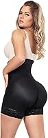 Vista 2 de Forma tu cuerpo, Fajas Colombianas, Booty shaper short high waist, Shapewear. (Ref. O.071)