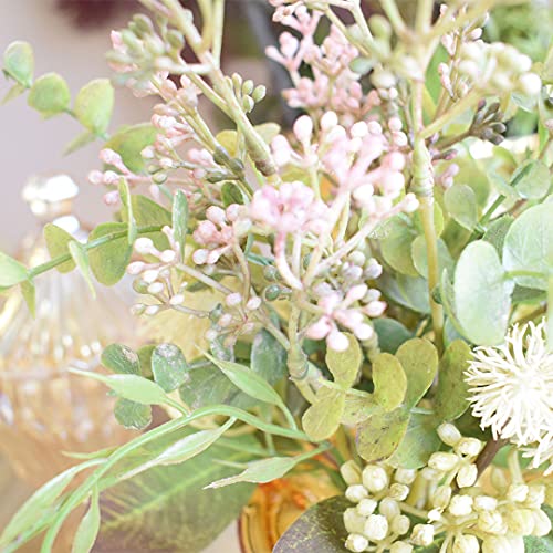 Ramalhete de Flores Silvestres e Eucalipto Artificial