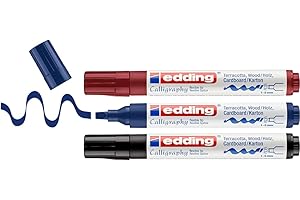 edding 1455 Calligraphy Marker Set: Unlocking the Art of Expressive Lettering