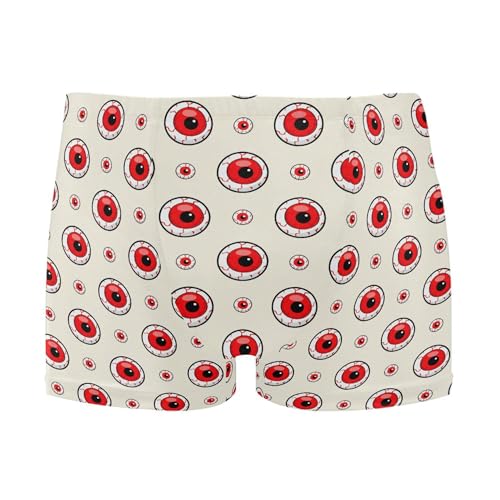 Eyeballs Mens Swim Trunk Swimwear Bathing Suit Swim Brief Square Leg Board Short S B0405307