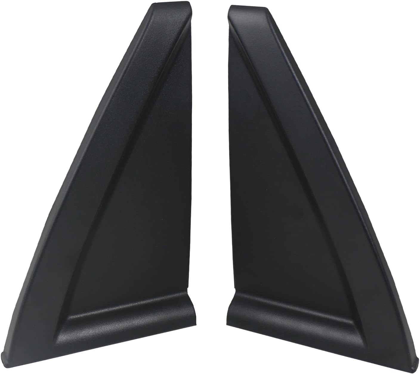 APPERFiT Delta Molding Left Drive Side+Right Passenger Side Compatible with 2005-2010 Kia Sportage Replaces 83830-1F001 83840-1F001