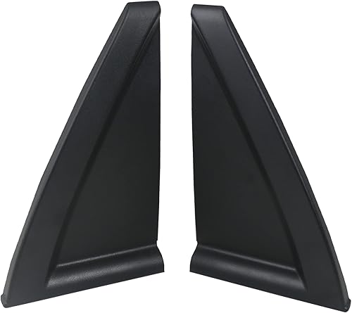 APPERFiT Delta Molding lado izquierdo y lado derecho del pasajero compatible con Kia Sportage 2005-2010 reemplaza 83830-1F001 83840-1F001