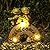 yeatruojeet Garden Statue Outdoor Decor-Cute Frog Face Turtles with Solar Lights Outdoor Lawn Decor Garden Tortoise Statue for Patio, Balcony, Yard, Lawn Ornament,Gardening Gifts for Mom