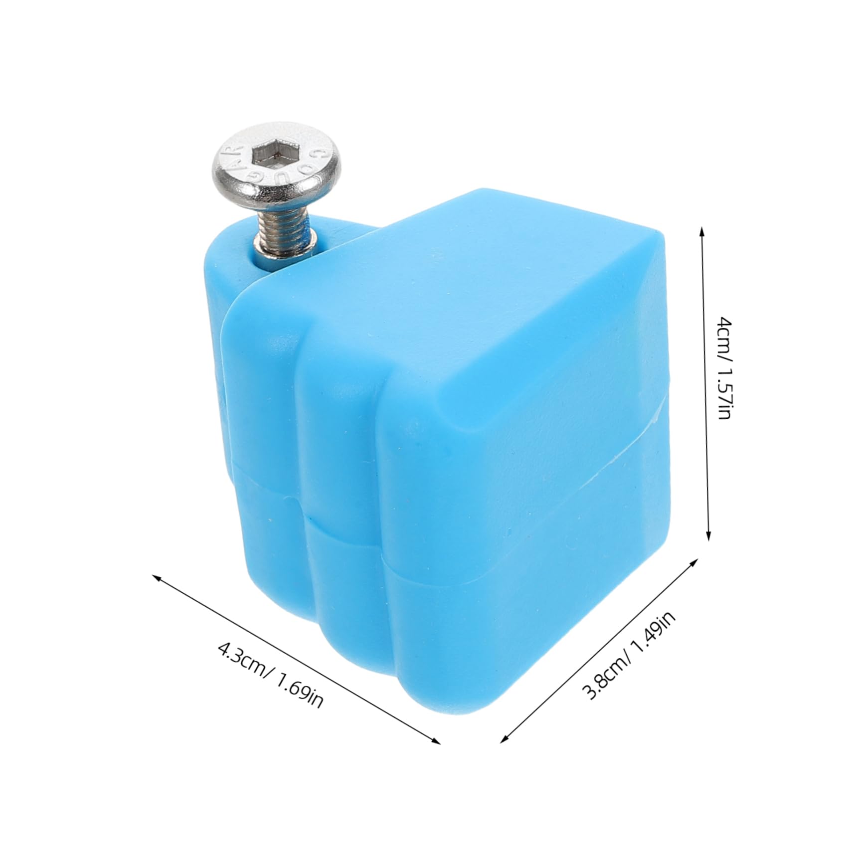 ifundom Inline Skate Brake Block for Durable Toe Stoppers for Roller Skates Easy Installation and Quick Replacement Compatible with Models with Fixed Screws