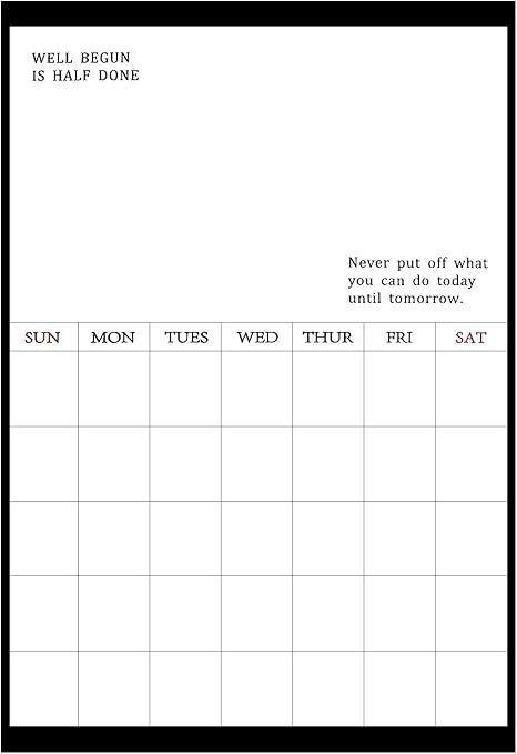 市場 スケジュールボード マグネット式 ホワイトボード ステッカー 40 30 シート 冷蔵庫用 週間予定表 時間管理 伝言板 家庭記録