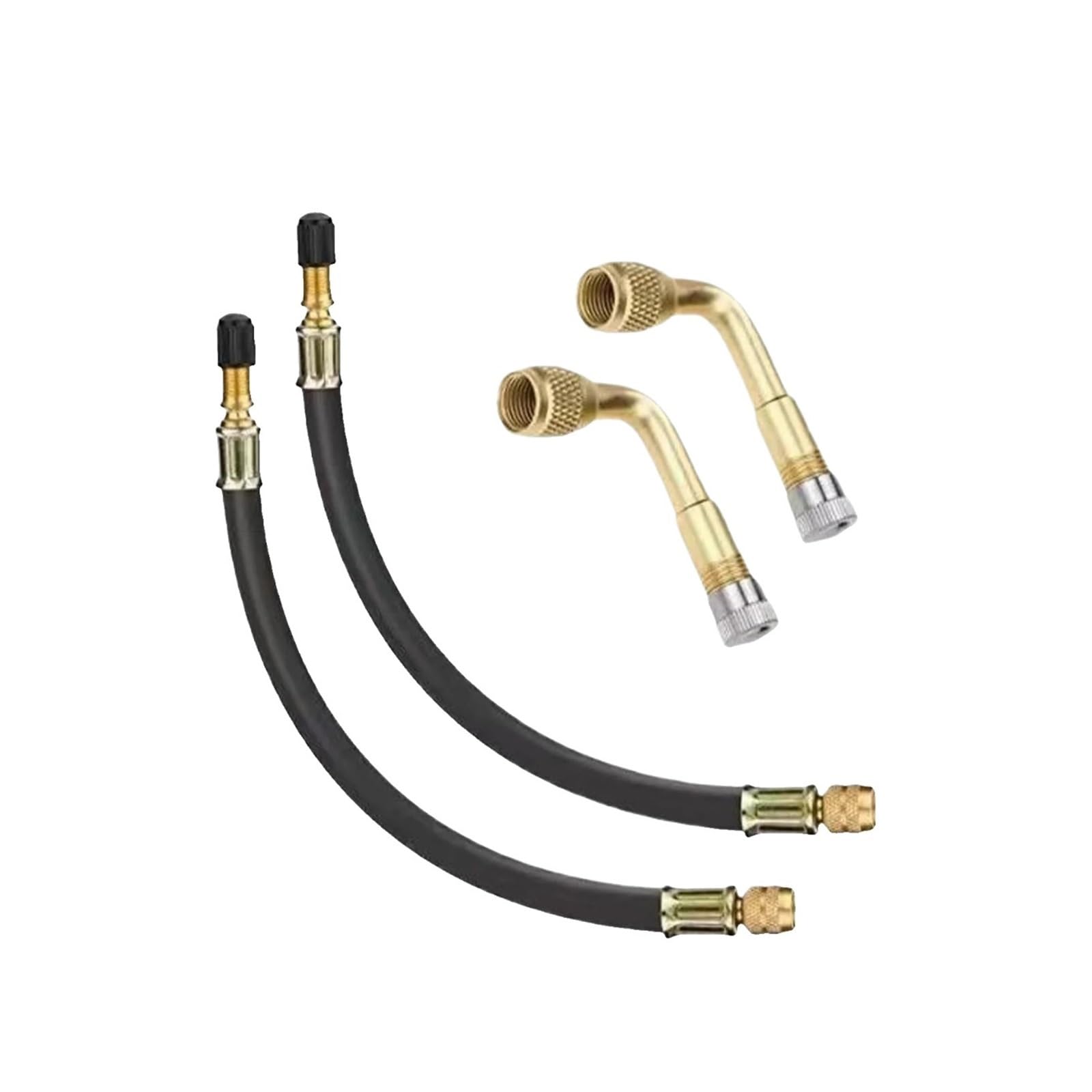 Rallonge de Valve Rallonge de Valve Flexible et étanche for Pneu Voiture, Scooter, Moto ou berline