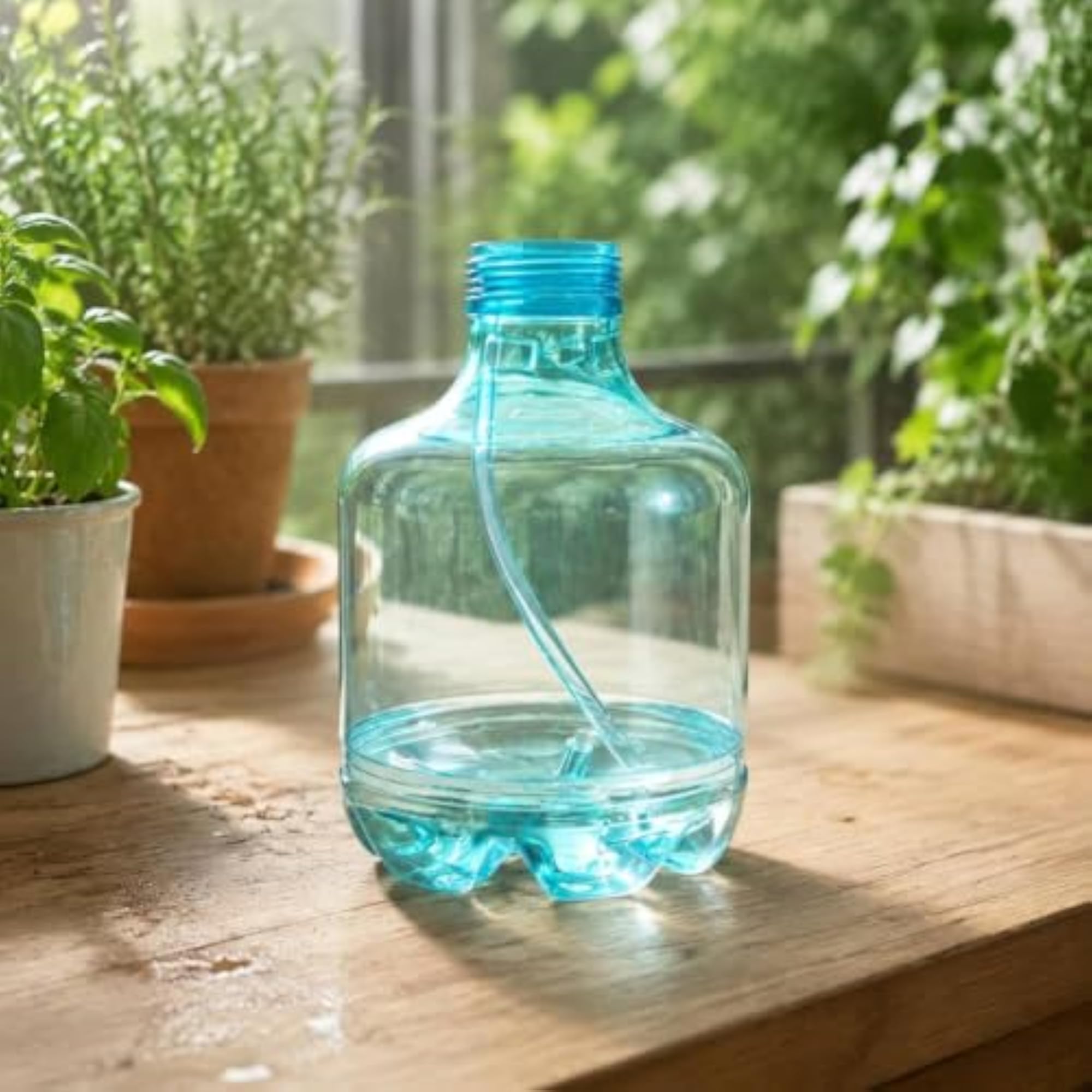 Manual Pressure Sprayer Bottle, Translucent 2L