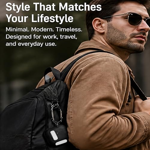 Image of for Leather AirPods Pro 3 Case 2025 | Cute iPod Air Pods Pro 3 Case with Magnetic Lock | with Phone Holder & Keychain | Airpods 3 Pro Cases for Man Women(Model A2700​​ /A2931)(WhiteBlack)