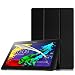 Produktbild Fintie Hülle Case für Lenovo Tab 3 10 Plus/Tab 3 10 Business/Tab 2 A10 - Folio Kunstleder Schutzhülle Tasche Etui für Lenovo Tab 10 / Tab 2 A10-30 10,1 Zoll Tablet, Schwarz