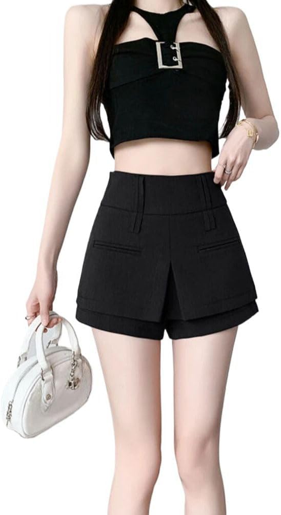 High Waist Women's Shorts Female Short Pants