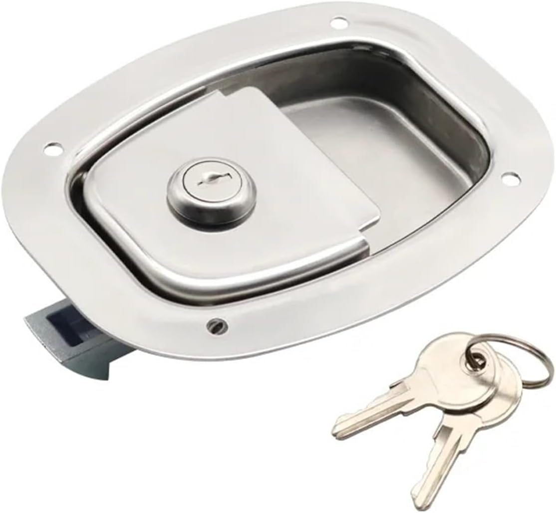 Box Type304 Stainless Steel Large Panel Lock 1Pcs