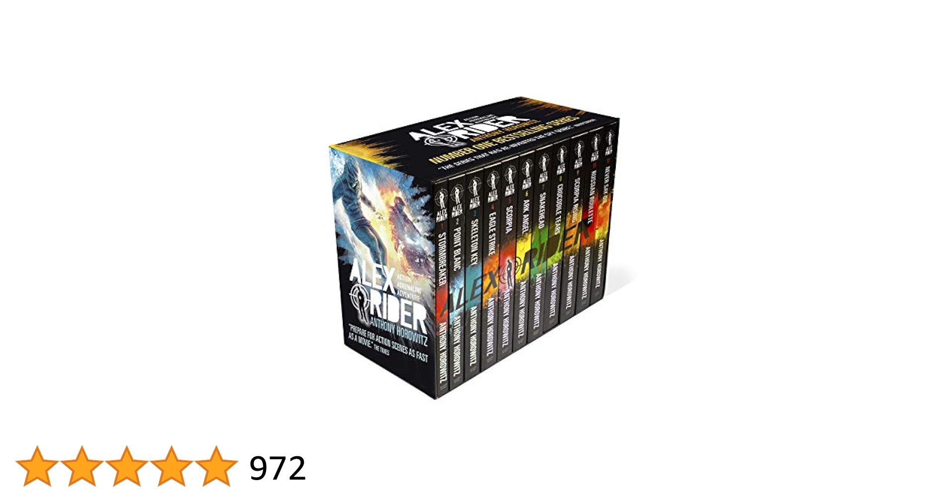 【値下げ】ALEX RIDER 1巻〜11巻 Amazon | Alex Rider: The Complete Missions 1-11 | Horowitz