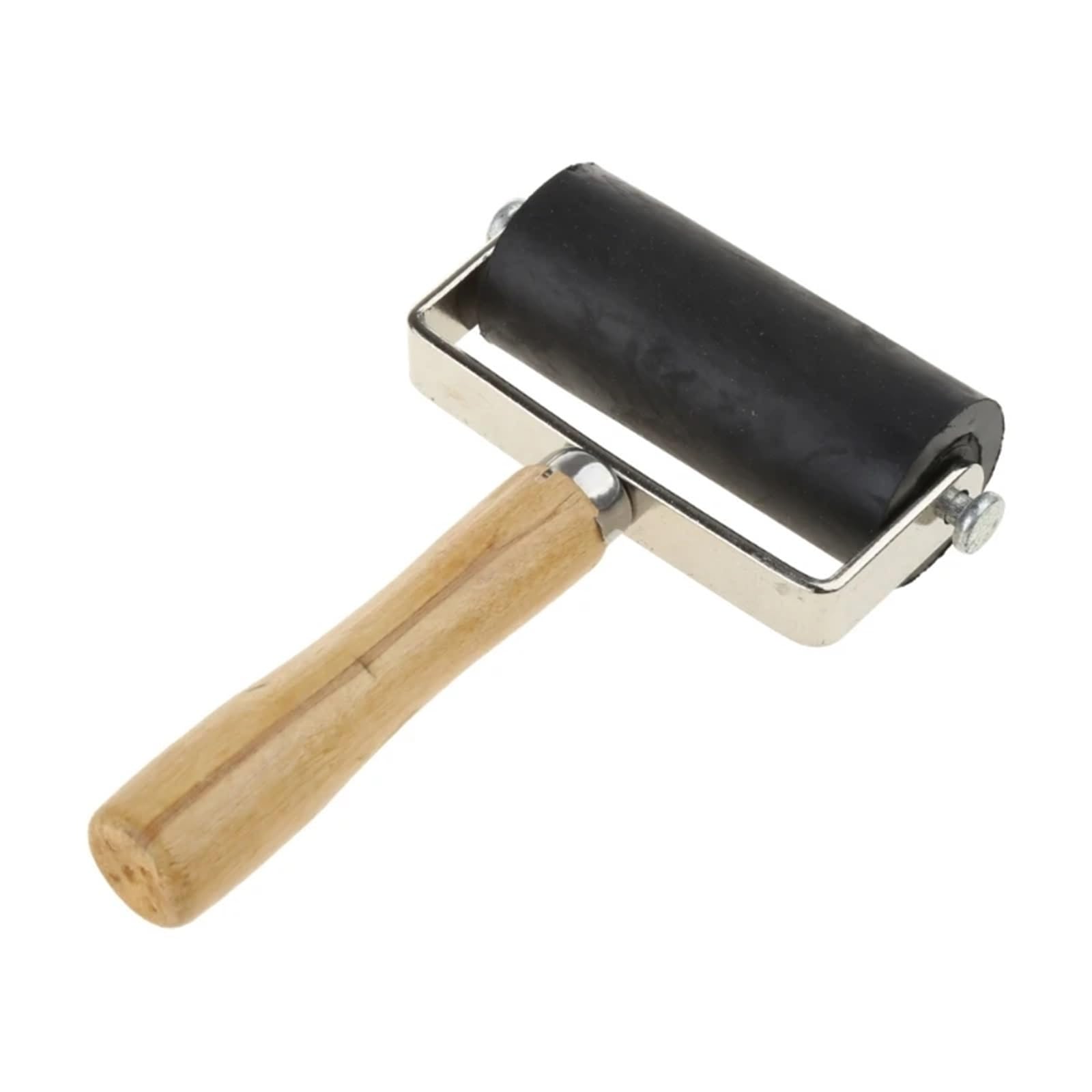 Rubber Roller Practical Professional Brayer Painting Printmaking Roller Art Stamping Tool