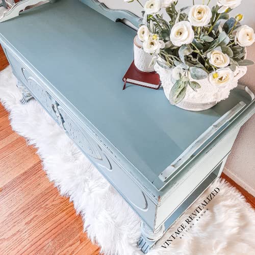 Dixie Belle Paint Company Chalk Finish Furniture Paint | Vintage Duck Egg (8Oz) | Matte Light Blue Chic Chalk Mineral Paint | Diy Furniture Paint | Made In The Usa #TOP4