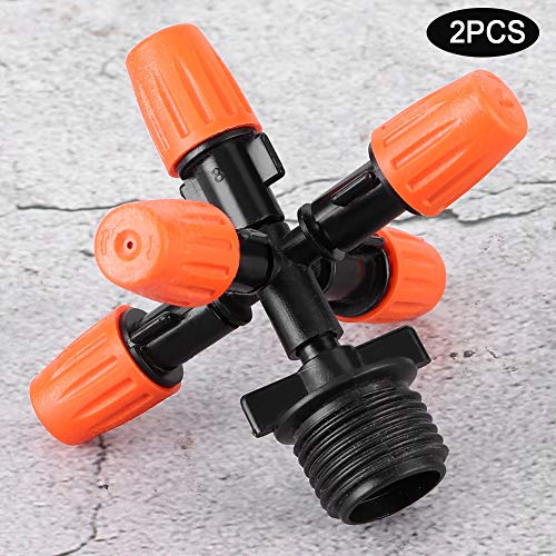 Aspersor de braço oscilante de rosca fêmea OKJHFD G1/2 com base de rodas para sistema de irrigação d