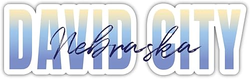David City Nebraska Souvenir - Imán de 4 pulgadas