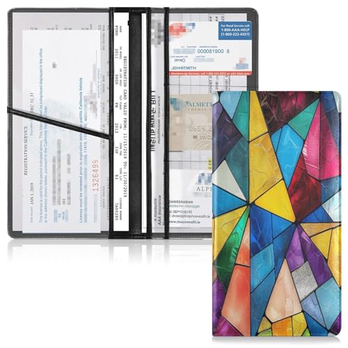 Organizador de Documentos para Auto Cuero miniatura 2