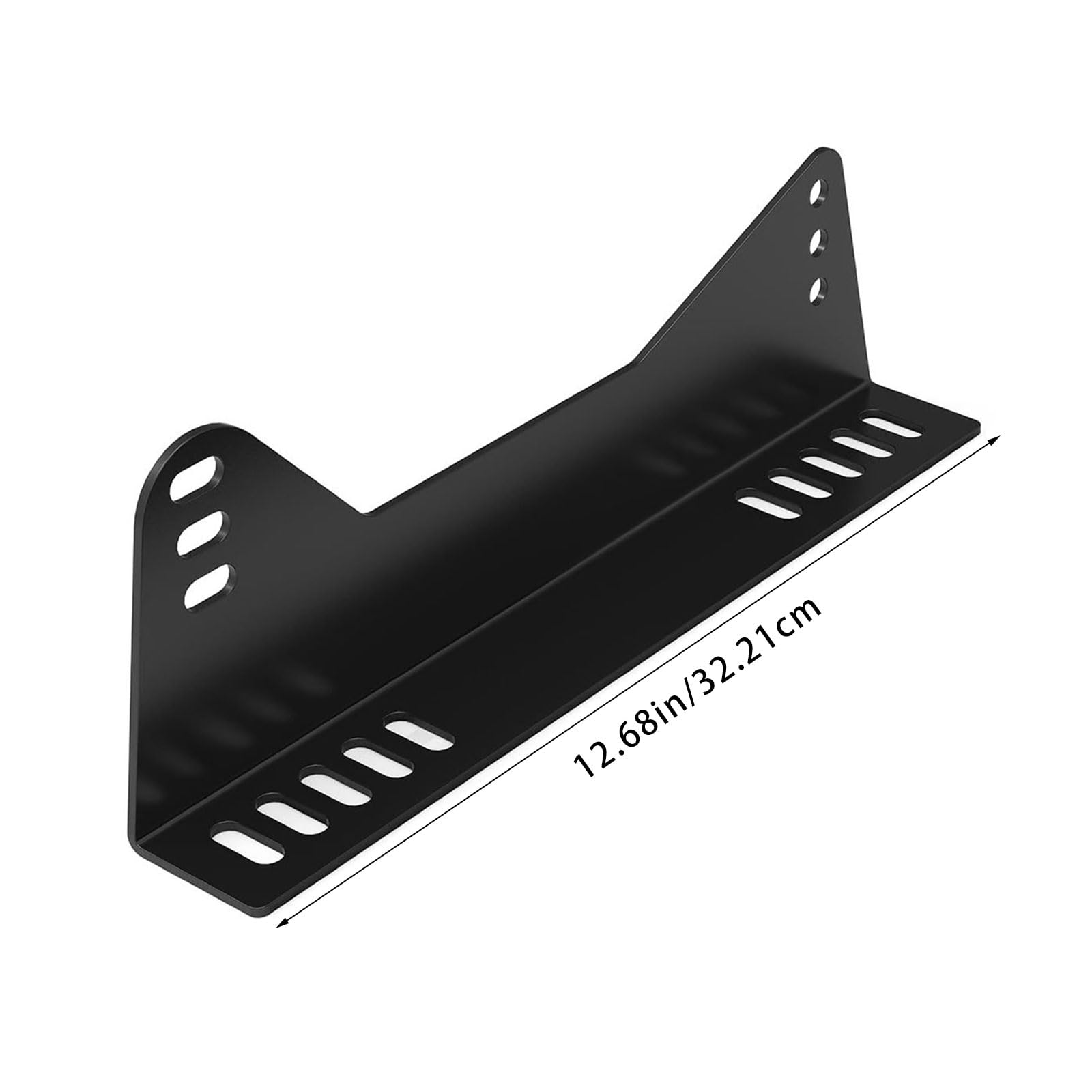 Ensemble de supports de rails coulissants réglables conçus pour siège de course à baquet offrant un montage simple et une finition antirouille, support de montage facile à installer