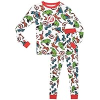 Marvel - Pijama para Niños - Avengers - Ajuste Ceñido - 5-6 Años