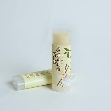 Natural Lip Balm - Vanilla Marshmallow .15 Ounce