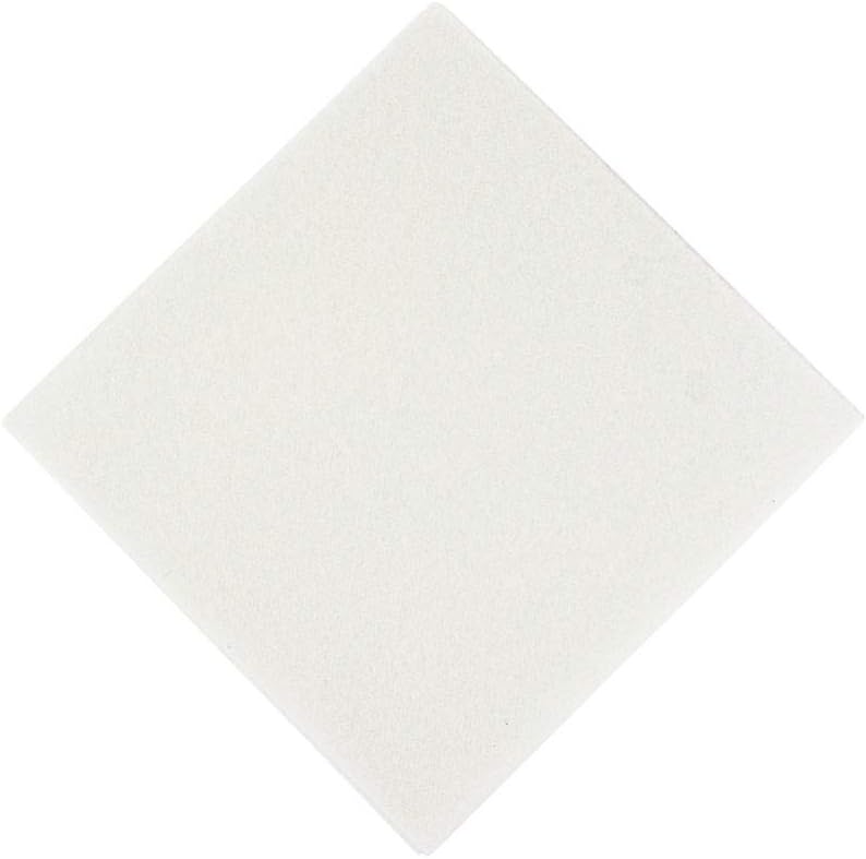 Linen Touch Cocktail Napkins, White, Square, Case of 800 (20 packs x 40)