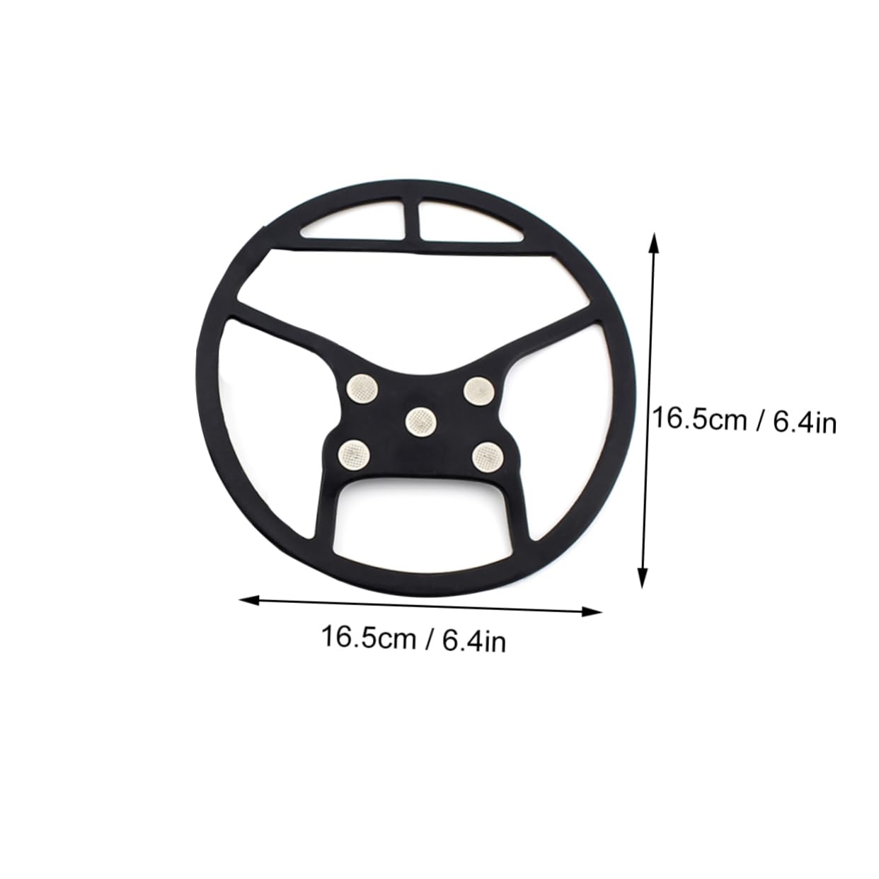HANABASS Snow Boots Ice Grips Hiking Crampons Studded Track Cleats for Ice and Snow Anti-Slip Shoe Covers