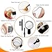 15 Pieces Cleaning Kit Tools for Hearing Aids/Earbuds/Headphones/Airpods-Including Wax Loop and Magnet - Vent Brush and Carry Case