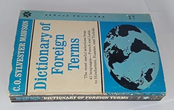 Paperback Dictionary of foreign terms - A-68 (Apollo Edition 1963) Book