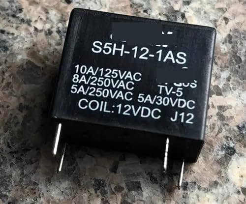 Relé S5H-12B-1AS de 4 pines para solucionar fallos de encendido eléctri