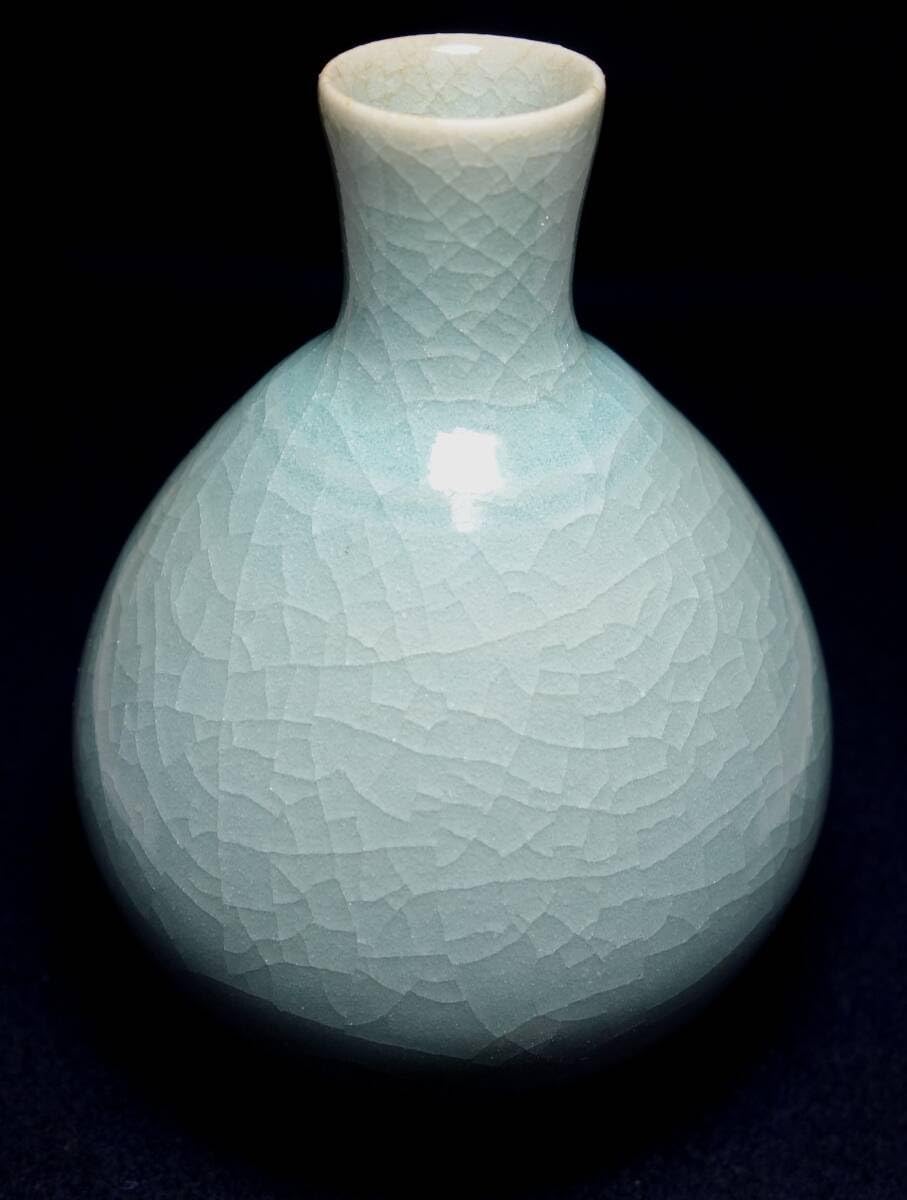備前焼徳利　岩本修一作 fg-980-82.JPG