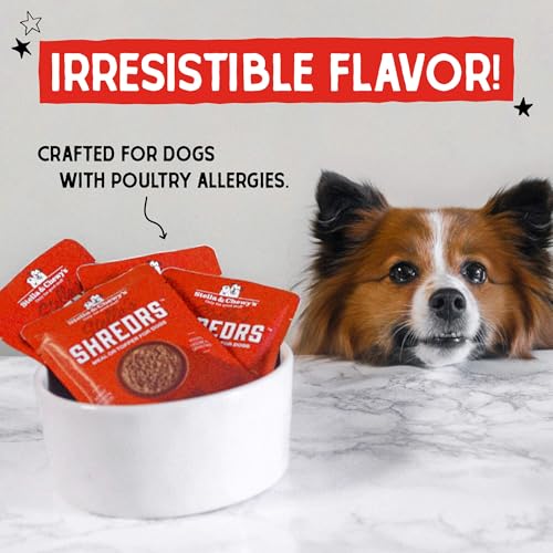 Stella & Chewy's Grass Fed Beef & Lamb Shredrs - Premium Dog Food Pouches - Perfect For Picky Eaters - 24 Pack, 2.8oz Each - image 2