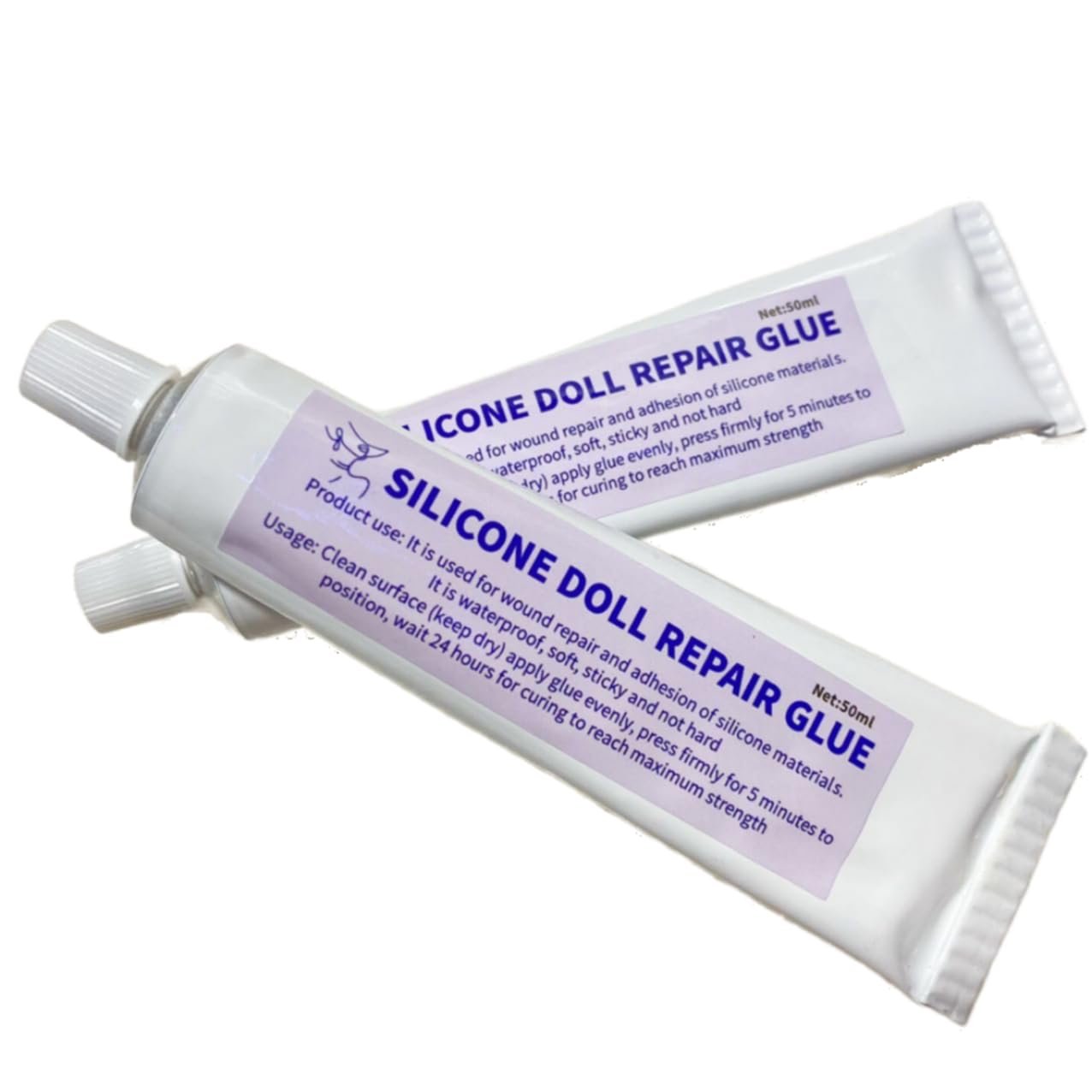 Silicone Doll Repair Adhesive for Soft Skin Tone, Adhesive for Wounds, Filling Doll Cavities
