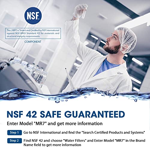 Marriotto Da29-00020B Refrigerator Water Filter, Compatible With Da29-00020B, Da29-00020A, Haf-Cin/Exp, 46-9101 Refrigerator Water Filter, 4 Pack #TOP5