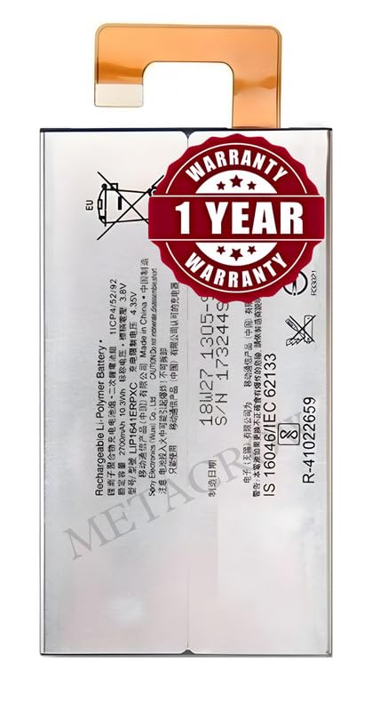 Image of Original LIP1641ERPXC Battery Compatible for Sony Xperia XA1 Ultra Dual - (2700mAh) - 1 Year Warranty BC46