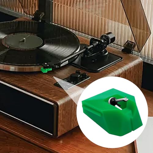 Aiguille de remplacement audio pointe ovale pour lecture précise de disque rétro - 2