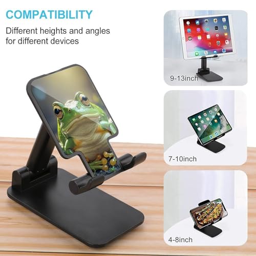 Support de téléphone pour bureau et avion réglable grenouille