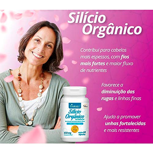 Silício Orgânico - 60 Cápsulas - Tiaraju