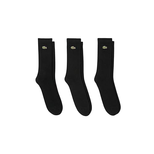 Lacoste mens 3-pack Jersey Tube Socks