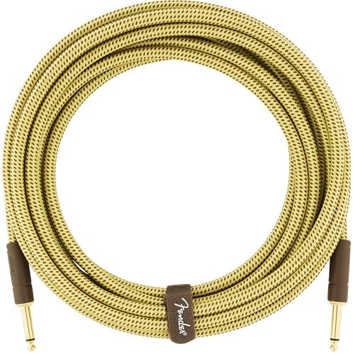Fender 10-Foot Deluxe Instrument Cable, Straight-Straight - Tweed - View 4
