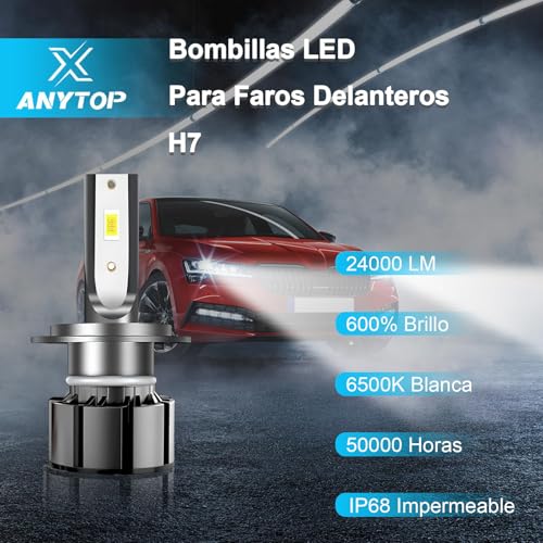 Viaje Y Protección, Automotive Parts and Accessories focos h7 Marca ANYTOP (2)
