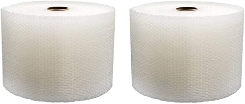 Rollo de envoltura de burbujas de amortiguación de 165 pies, 3/16 x 12 pulgadas de ancho, perforado cada 12 pulgadas, burbuja pequeña, suministro de