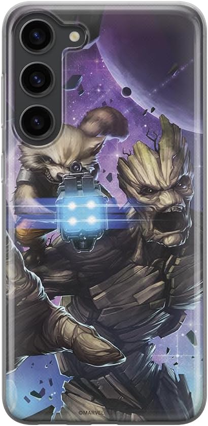 ERT GROUP Mobile Phone case for Samsung S23 Plus Original and Officially Licensed Marvel Pattern Guardians of The Galaxy 009 optimally adapted to The Shape of The Mobile Phone, case Made of TPU