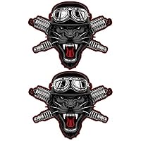 USA Eagle Aufkleber 12x9cm Kult Sticker Motorrad Bike Biker Chopper Oldschool Tuning Chopper V2 Retro Bobber Cafe Racer #661 - Österreich