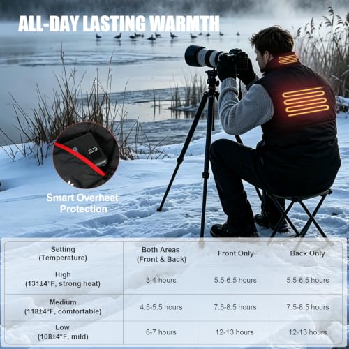 Men's Heated Puffer Vest - image 4