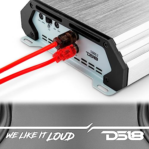 Image of DS18 R20 RCA Ultra Flex Stereo Cable - 2-Male to 2-Male, Digital & Analogue, Supports (Amplifiers, AV Receivers, Hi-Fi) (20 Feet)