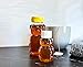 CLEARVIEW CONTAINERS | Honey Bears with Flip Top Lids | Perfect for Holidays, Baby Shower Gifts, Beekeeping, Honey Dispensing (Yellow 12 Ounce Bear, 6 Pack Translucent)