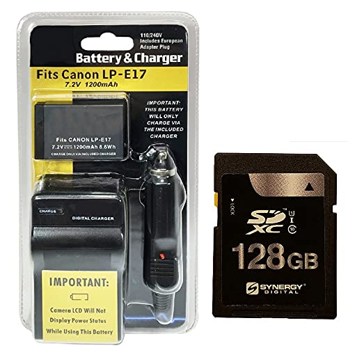 Synergy fW^ANZT[LbgACanon EOS M6~[XfW^Jƌ݊:PTLPE17obe[ASY-SD128GB[J[h