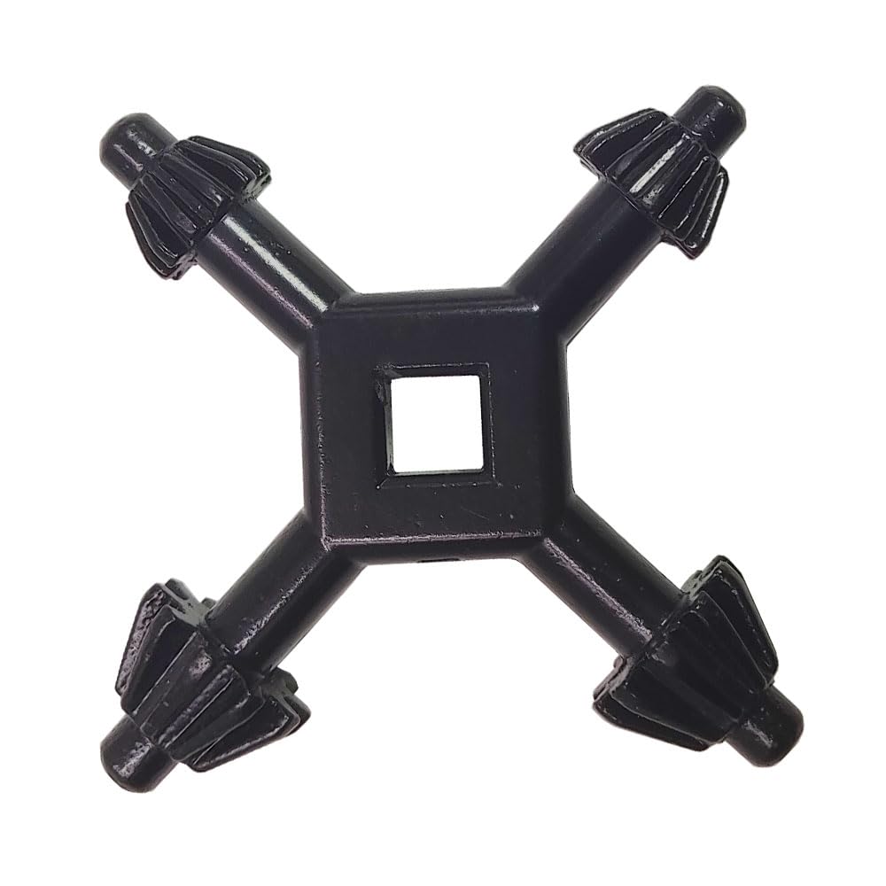 Hyshina 4-in-1 Chuck Key for Drill Press, Professional Universal Key to Fit Most Power Tools