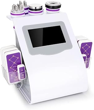 6 in 1 Beauty Machine Body Massage Machine Microcurrent Vacuum Body Massager for Home, Beauty Salon, SPA Use - Professional Body Facial Skin Care Tool [Energy Class A]