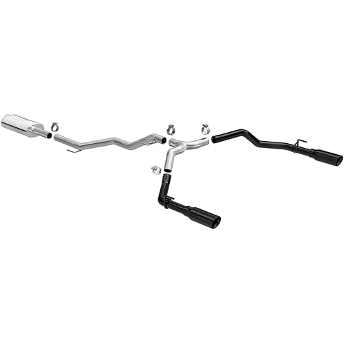 MagnaFlow Performance Exhaust System 19487: Cat-Back, Street Series, For 2020-2025 Jeep Gladiator, Dual Split Rear Exit